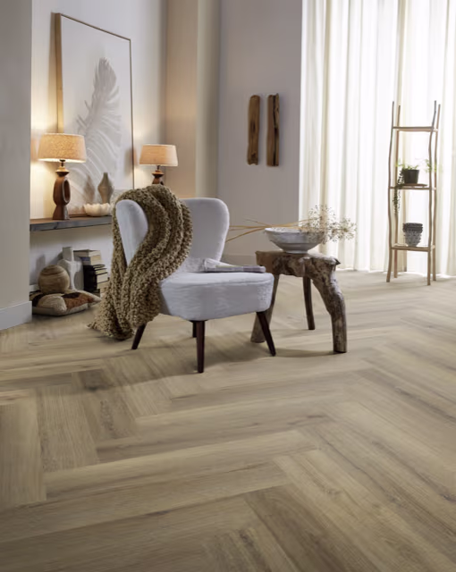 Ambiant Spigato xl Valento visgraat light brown