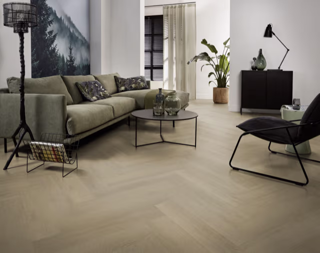 VT Wonen Herringbone warm natural