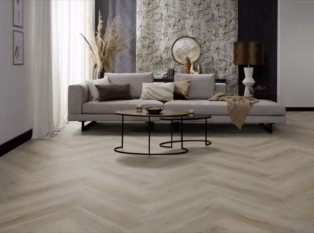 Ambiant Spigato Vivero visgraat light oak