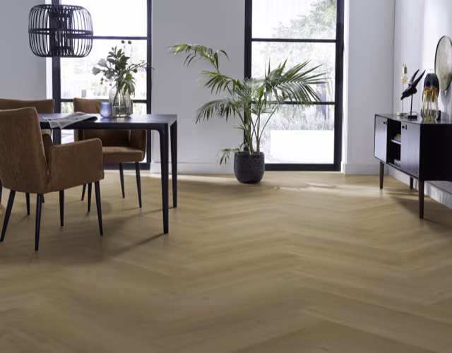 Ambiant Spigato Vivero visgraat warm oak