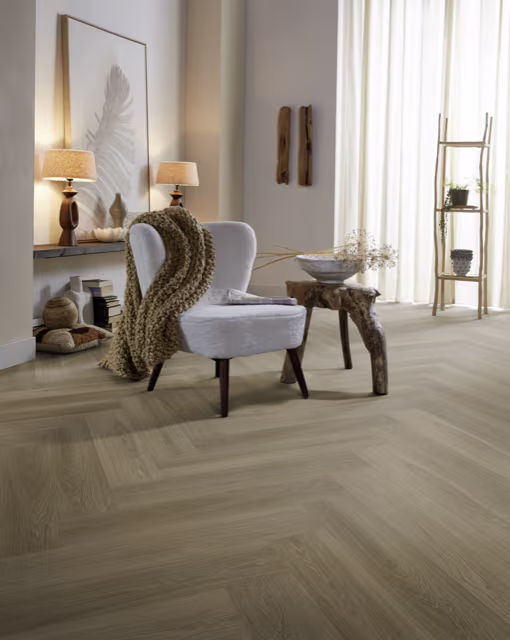 Ambiant Spigato xl Soleno visgraat dark oak