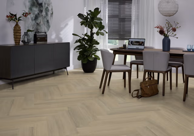 Ambiant Spigato Viranto visgraat warm beige