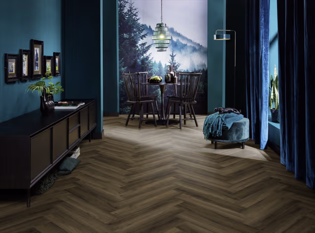 Ambiant Avanto visgraat warm brown